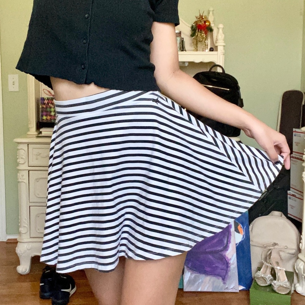 PINK Victoria's Secret Striped Skirt